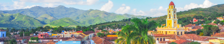 Trinidad Kuba Panoramaaufnahme