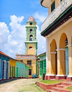 Farbenfrohes Trinidad in Kuba