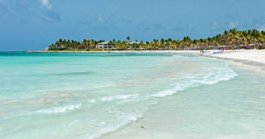 Der Strand von Varadero in Kuba