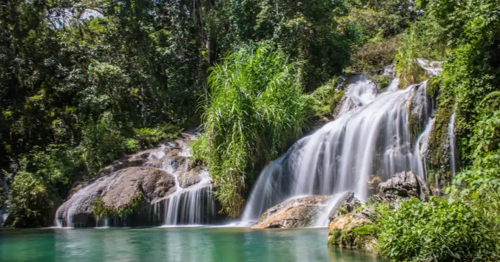 Wasserfall El Nicho in der Nähe von Cienfuegos Kuba